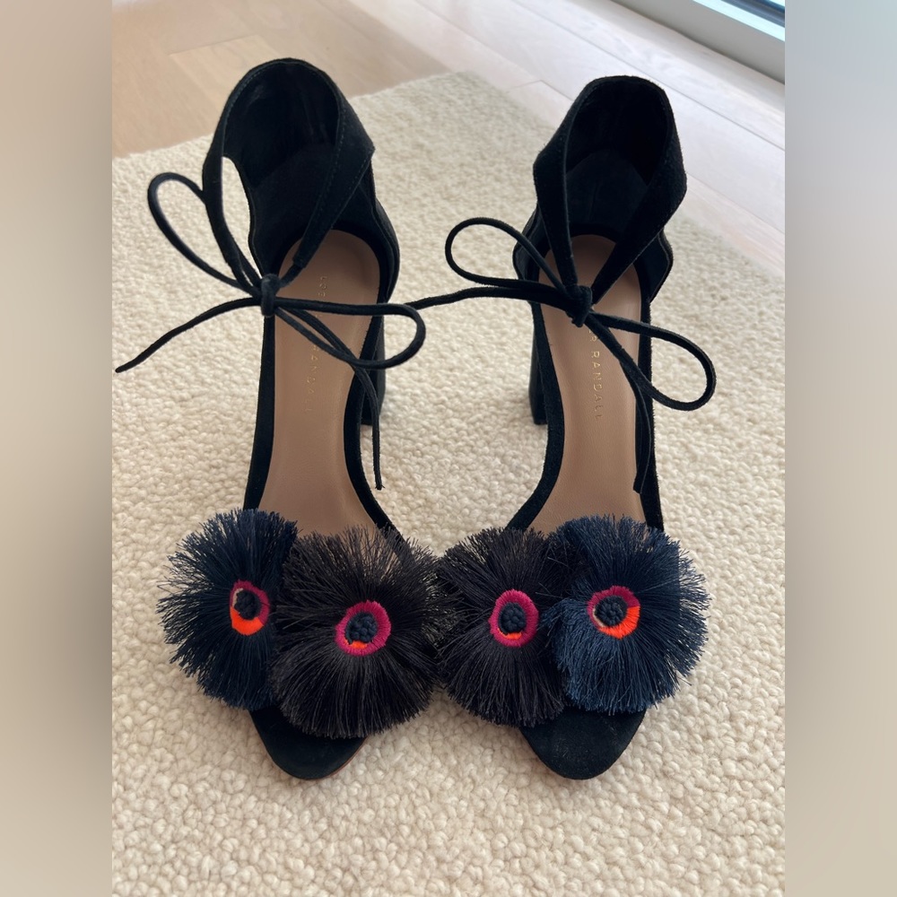 Loeffler Randall suede sandal